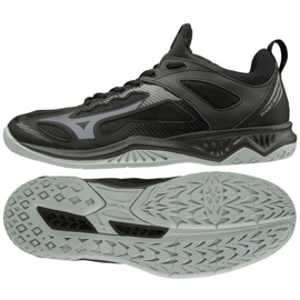 Házenkářské boty Mizuno Ghost Shadow M X1GA198097 černý šedá černý