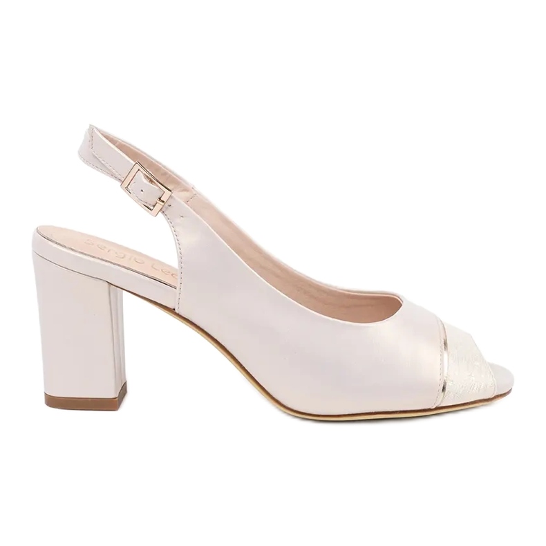 Otevřené sandály Sergio Leone hnědý