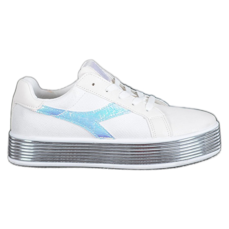 Ideal Shoes X-9758w bílý
