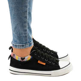 Černé klasické tenisky W11 černý