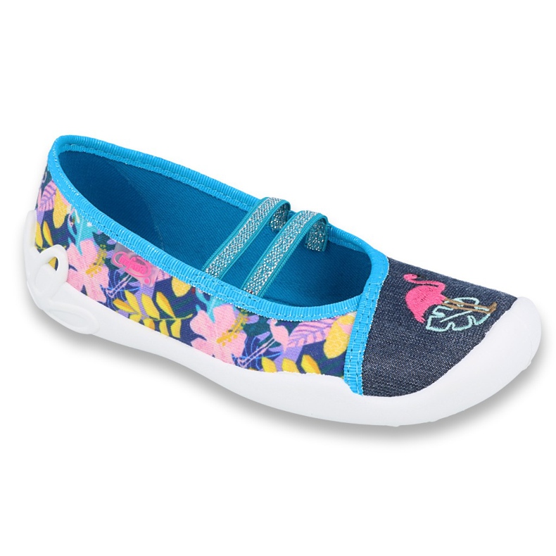 Dětská obuv Befado 116Y270 modrý růžový šedá vícebarevný