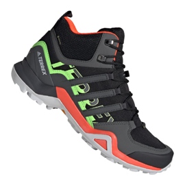 Boty Adidas Terrex Swift R2 Mid Gtx Hiking M FU7603 černý vícebarevný