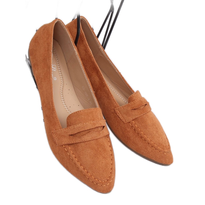 Dámské mokasíny velbloud CH-1M6 Camel hnědý
