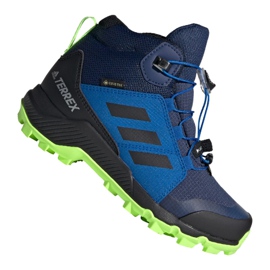 Boty Adidas Terrex Mid Gtx Jr EF2248 námořnická modř modrý vícebarevný