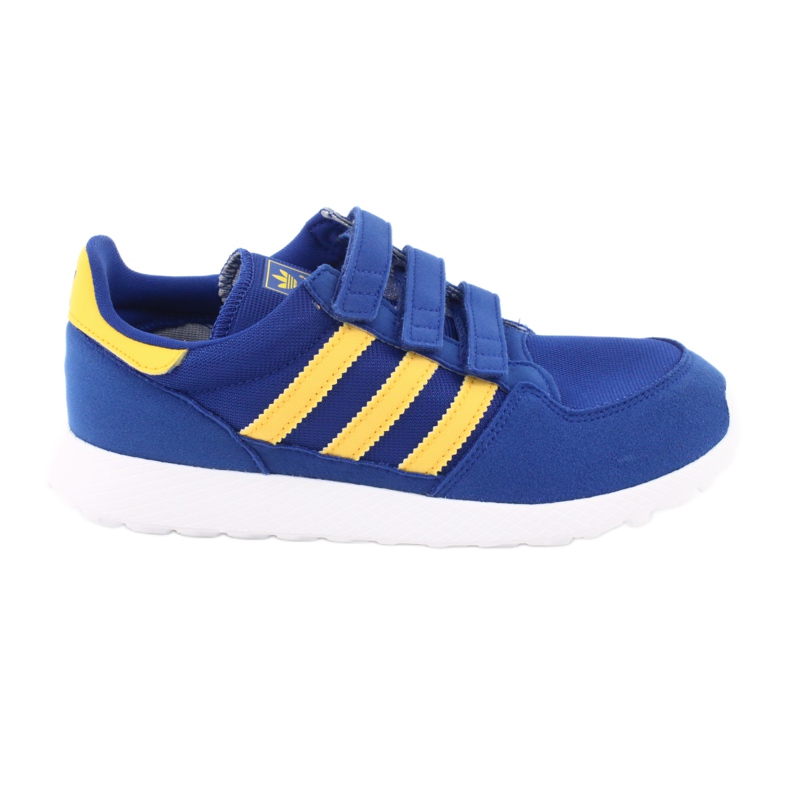 Adidas Originals Forest Grove Cf Jr CG6804 modrý žlutá