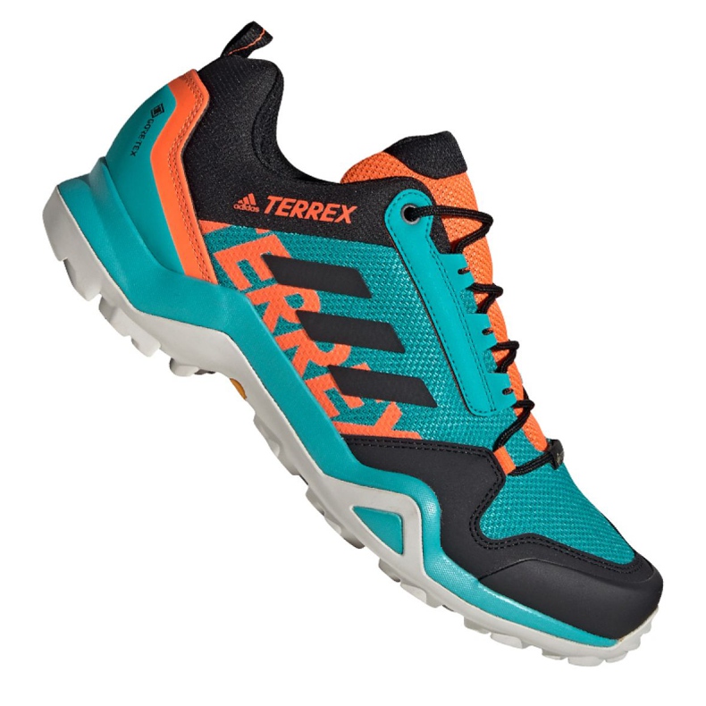 Boty Adidas Terrex AX3 Gtx M FU7827 vícebarevný vícebarevný zelená