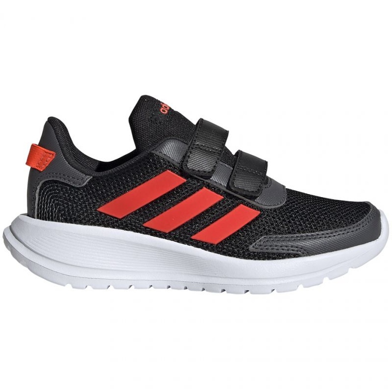 Boty Adidas Tensaur Run C Jr EG4143 černá červené Boty Adidas Tensaur Run C Jr EG4143 černá červené