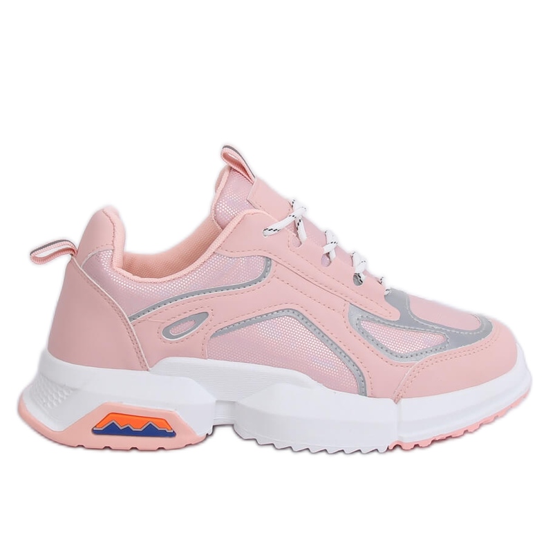Růžová sportovní obuv BO-557 Pink růžový
