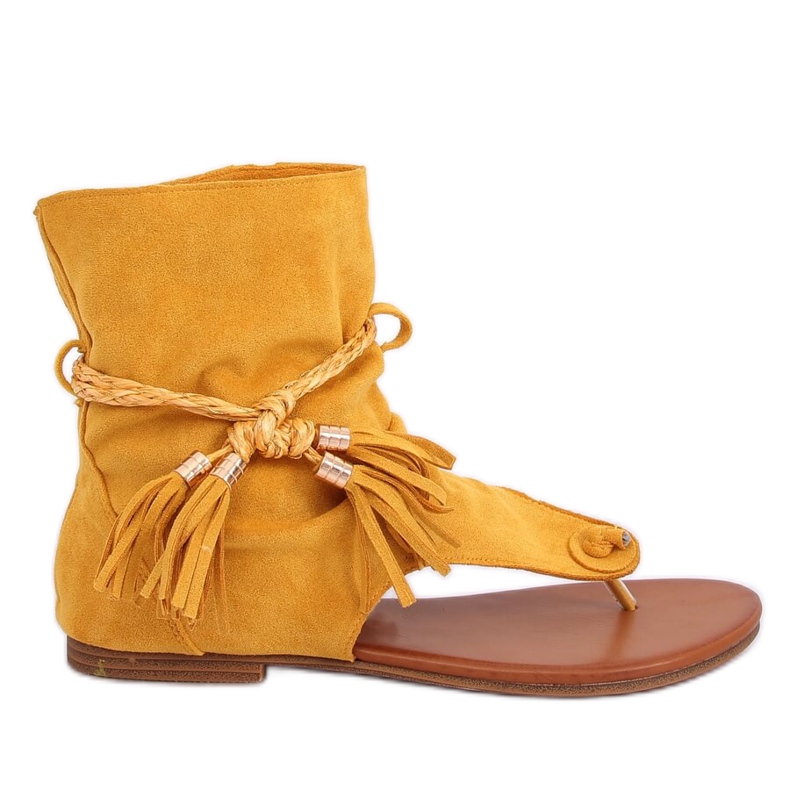 Žabky se svrškem med SL1011 žlutá