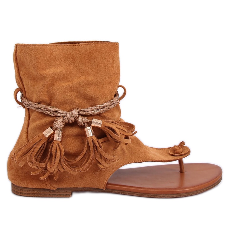 Velbloudí žabky SL1011 hnědý