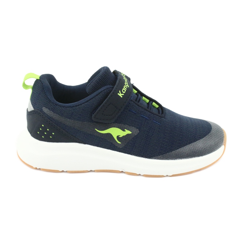 Kangaroos 18508 Navy/Green Sports Shoes modrý