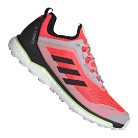 Boty Adidas Terrex Agravic Flow M EF2116 červený šedá vícebarevný
