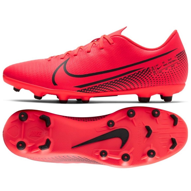 Kopačky Nike Mercurial Vapor 13 Club Fg Mg M AT7968-606 vícebarevný pomeranče a červené