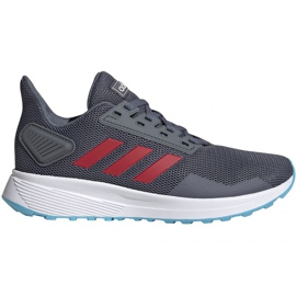 Boty Adidas Duramo 9 K Jr EG7899 červený šedá