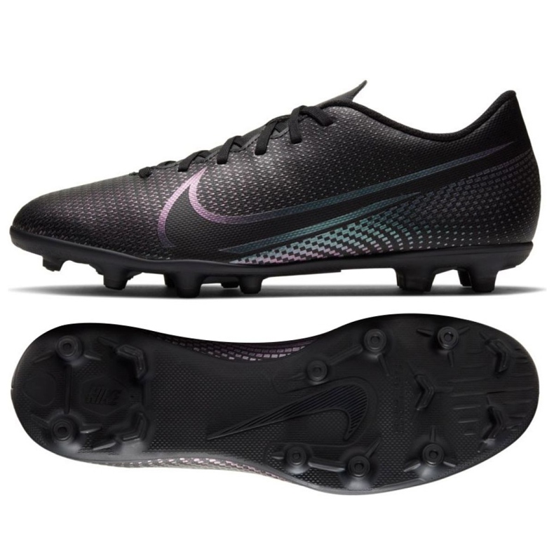 Kopačky Nike Mercurial Vapor 13 Club Fg Mg M AT7968-010 vícebarevný černá