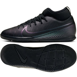 Sálová obuv Nike Mercurial Superfly 7 Club Ic Jr AT8153-010 vícebarevný černý