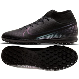 Kopačky Nike Mercurial Superfly 7 Club Tf M AT7980-010 černý černý