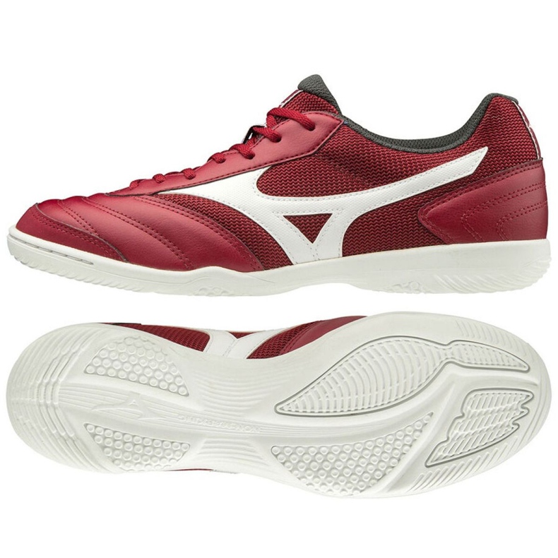 Sálová obuv Mizuno Morelia Sala Club M Q1GA200350 vícebarevný červené