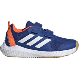 Boty Adidas FortaGym Cf K Jr G27199 modrý