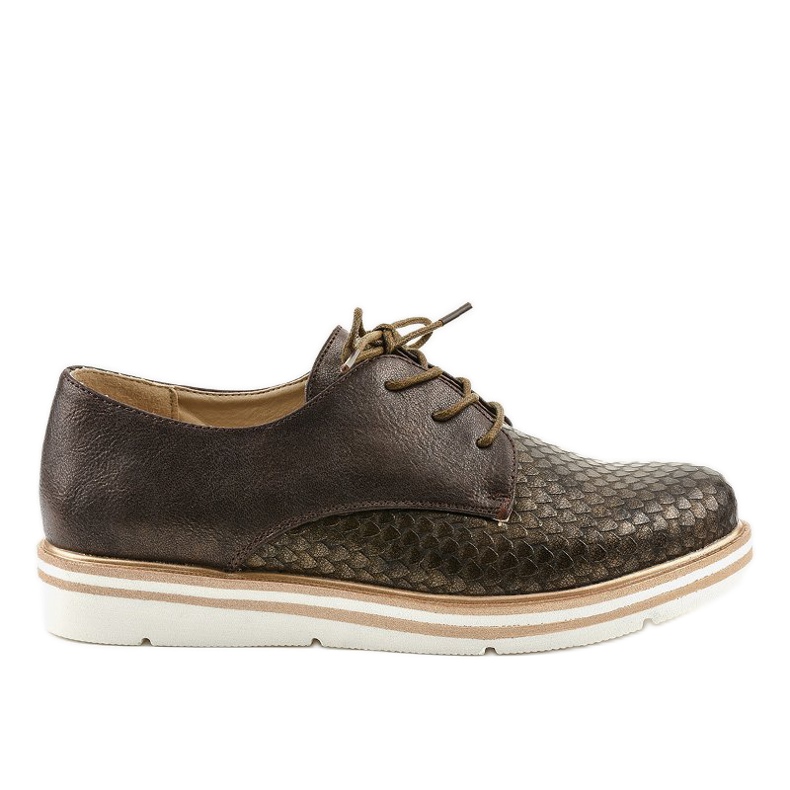 Klasické hnědé jazzové boty TL-35 hnědý