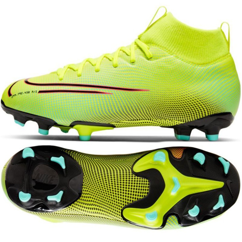 Kopačky Nike Mercurial Superfly 7 Academy Mds FG / MG Jr BQ5409-703 žlutá žlutá Kopačky Nike Mercurial Superfly 7 Academy Mds FG / MG Jr BQ5409-703 žlutá žlutá