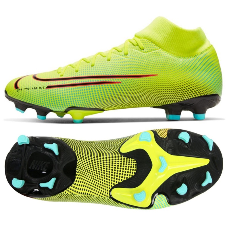Kopačky Nike Mercurial Superfly 7 Academy Mds FG / MG M BQ5427-703 žlutá žlutá