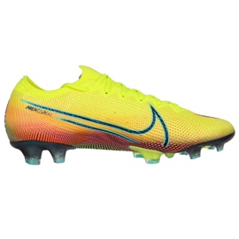 Kopačky Nike Mercurial Vapor 13 Elite Mds Fg M CJ1295-703 vícebarevný žluť
