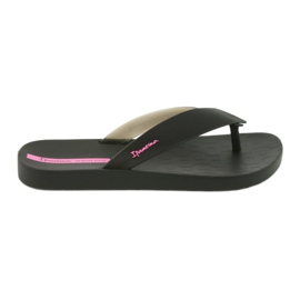 Ipanema Dámské černé flip -flops Black 26445 černý