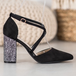 Goodin Módní čerpadla na pilíři bílý černý