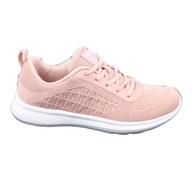 American Club Americká sportovní obuv Pink Club HA02 růžový