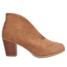 Přechodné kozačky se štěrbinovým velbloudem NS128P Camel hnědý