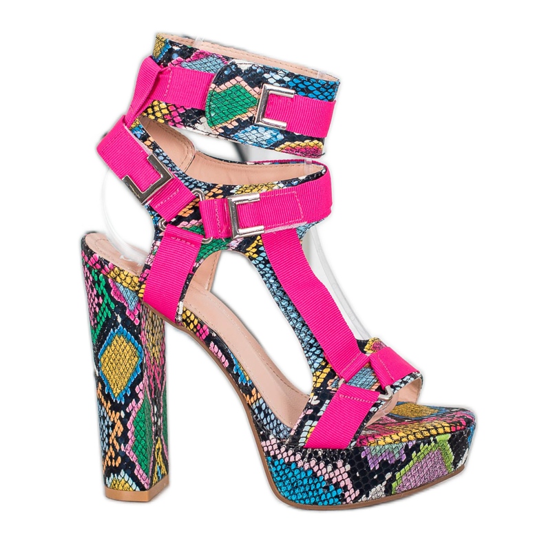 Seastar Barevné módní sandály vícebarevný