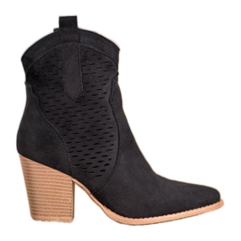 Seastar Prolamované kovbojky na pilíři černý