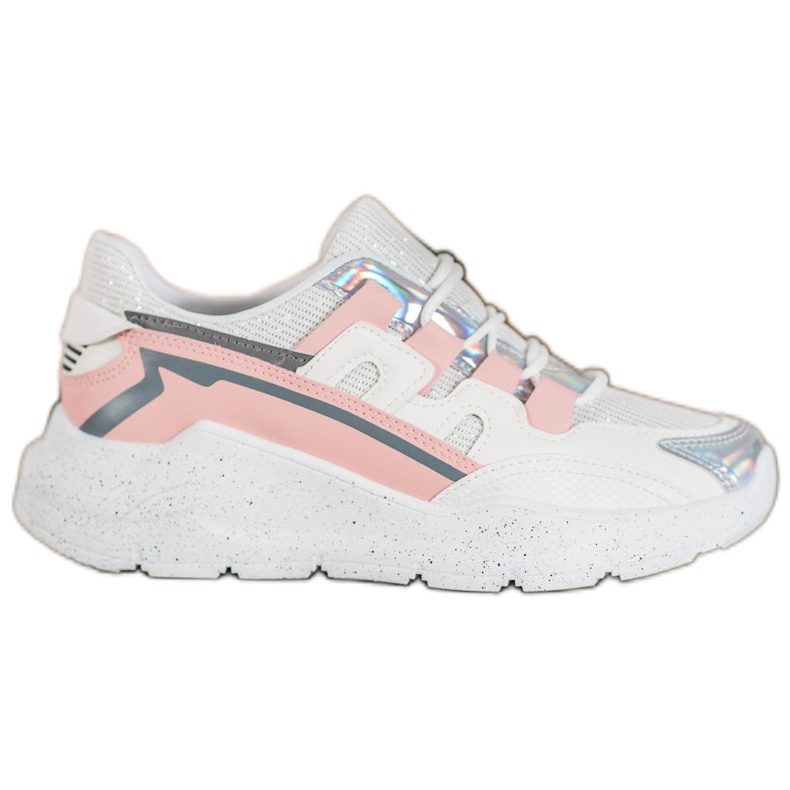 Seastar Tenisky se třpytkami bílý vícebarevný