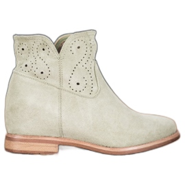 Seastar Boty S Prolamovaným Vzorem zelený