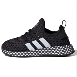 Boty Adidas Originals Deerupt Runner Jr CG6864 černý