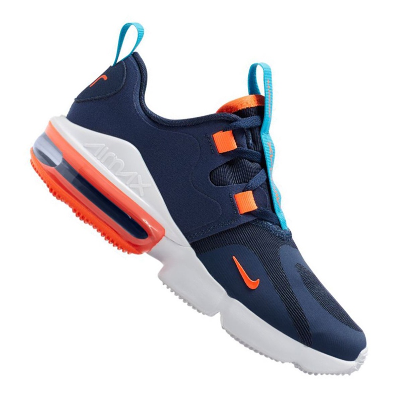 Nike Air Max Infinity Jr BQ5309-400 námořnická modrá