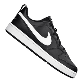 Boty Nike Court Borough Low 2 (GS) Jr BQ5448-002 černý