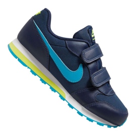 Boty Nike Md Runner 2 Psv Jr 807317-415 námořnická modř