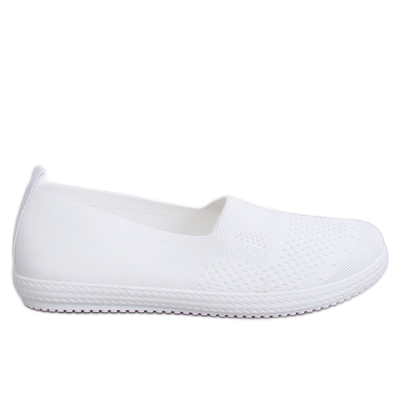 NB338P Bílé síťované tenisky bílý