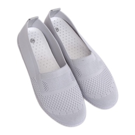 Šedé síťované tenisky NB338P Šedá