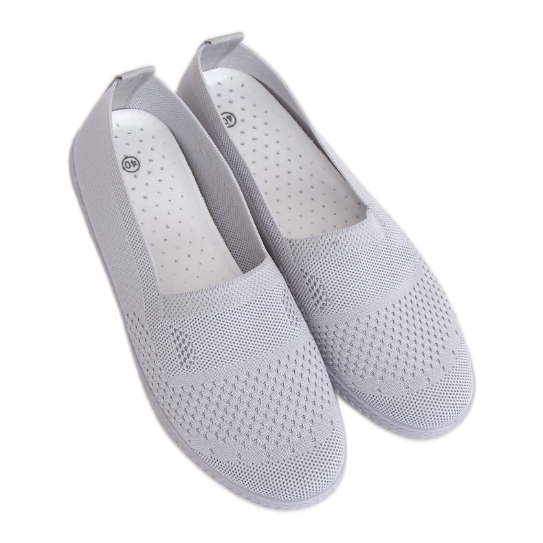 Šedé síťované tenisky NB338P Šedá