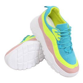 Vícebarevná sportovní obuv 902-3 růžová vícebarevný