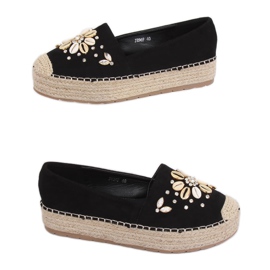 Černé dámské espadrilky JH96P Black černý