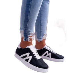 Černá dámská sportovní obuv PQ-33