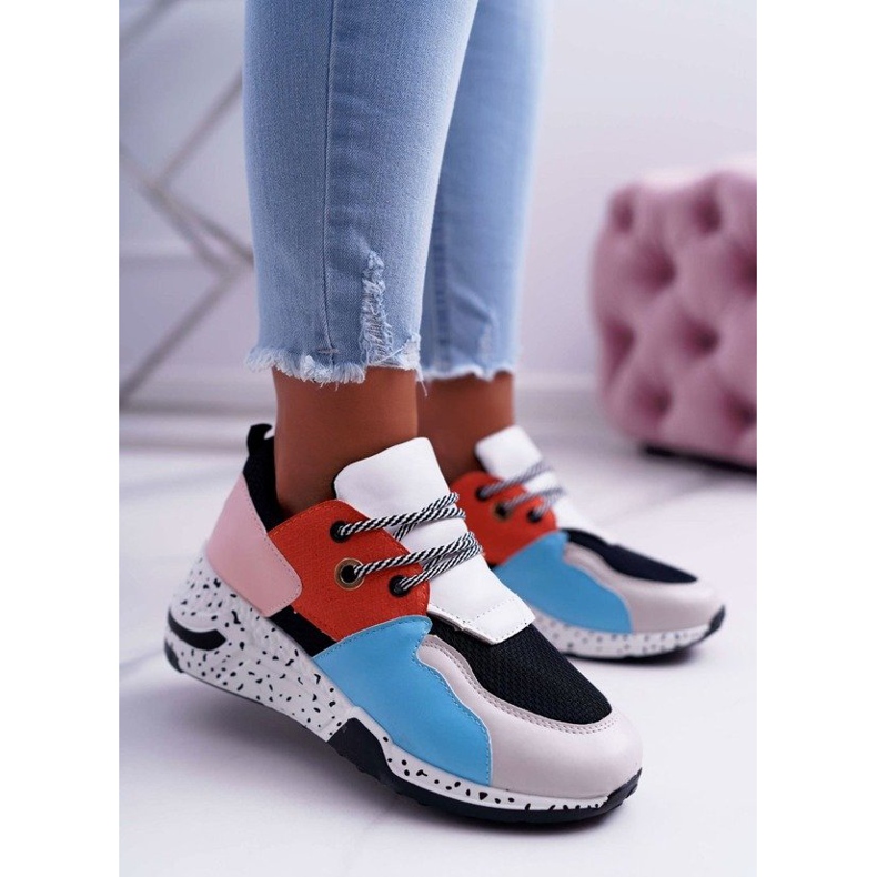 FRJEIN Vícebarevná dámská sportovní obuv 1072 vícebarevný