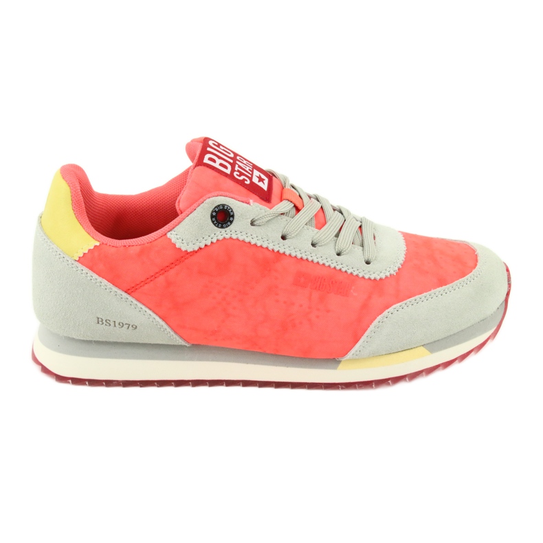 Big Star FF 274873 Orange/Grey Sports Shoes oranžový