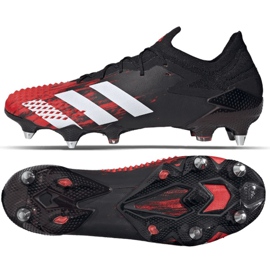 Kopačky Adidas Predator Mutator 20 Sg M EF2207 vícebarevný černý