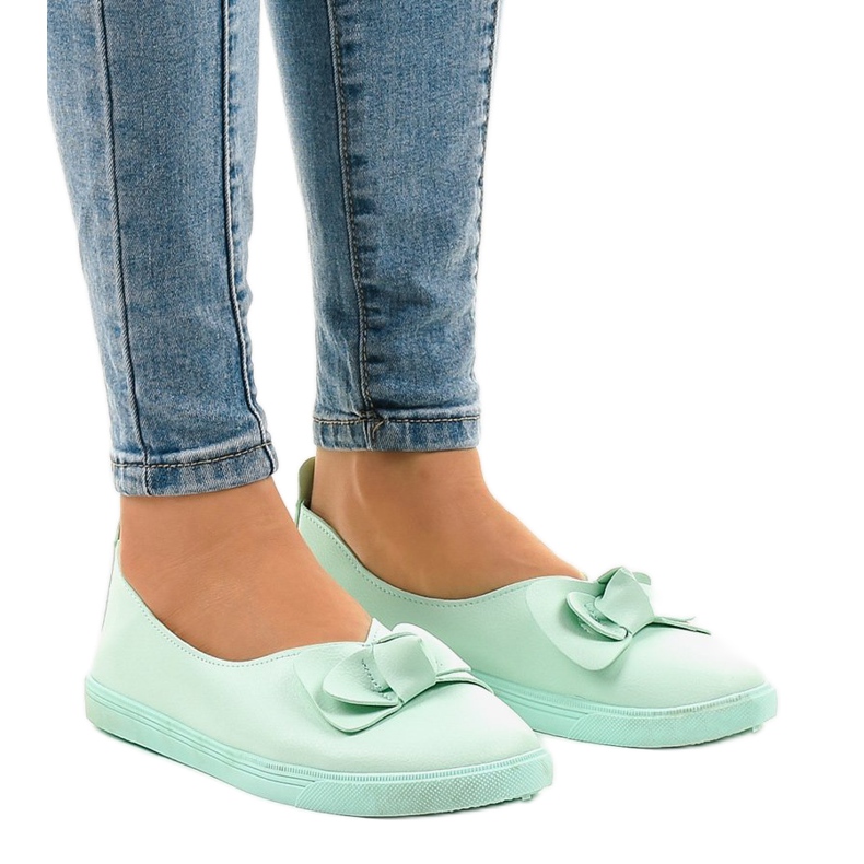 Modré nazouvací tenisky 8895-10 modrý