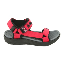 Sandály s pěnovou vložkou Lee Cooper 19S-TS-043 černá červená
